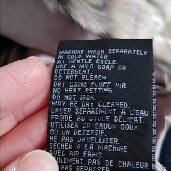 Vintage Gray Faux Fur Coat - Picture 10 of 11